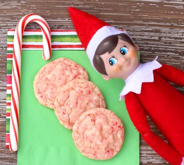 Candy Cane Cake Mix Cookies! (Just 4 Ingredients) DIY Thrill