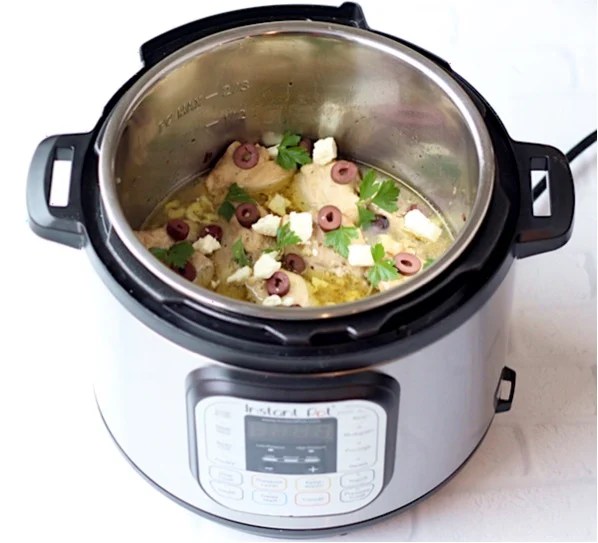 Instant Pot Greek Chicken Recipe! (4 Ingredients) DIY Thrill