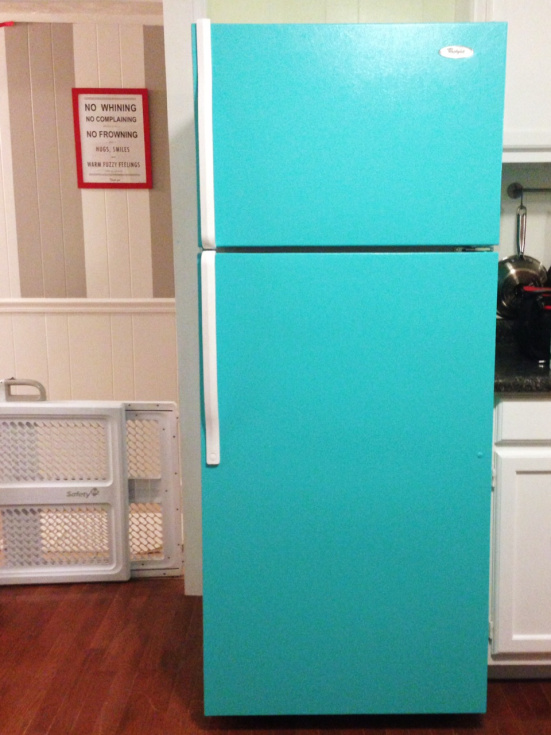 12 Cool DIY Fridge Makeovers