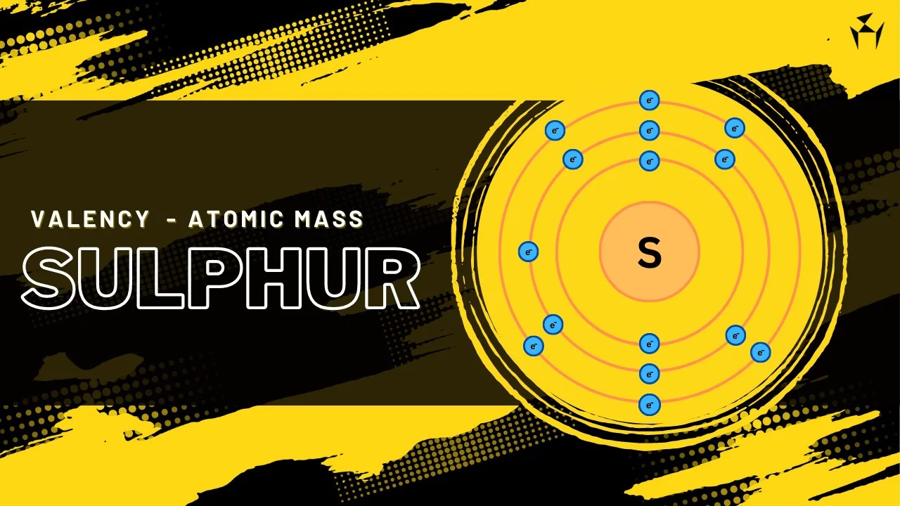 Valency & Atomic Mass of Sulphur Design Engineering
