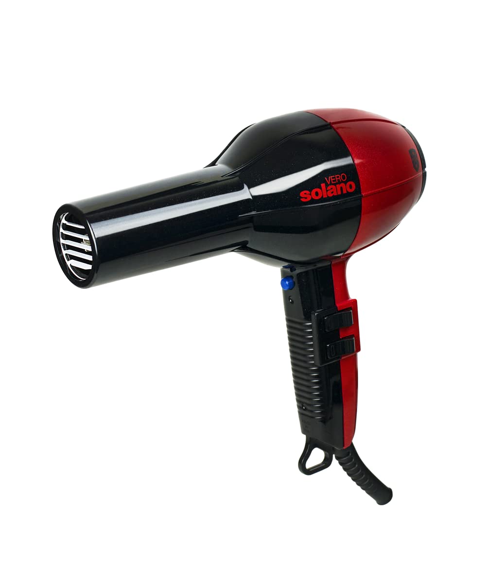Solano Vero Rosso 1600W Lightweight Speed Hair Dryer Dizzzi
