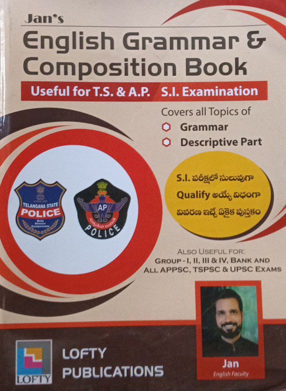 English Grammar & Composition Useful For TS & AP, SI Exam BILINGUAL