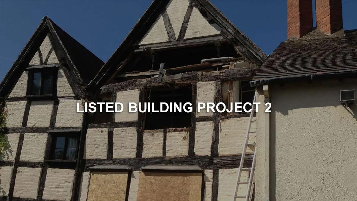 DJC Construction Listed building Restorations Evesham