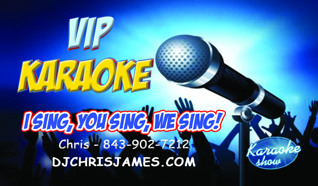 Myrtle Beach VIP Karaoke Shows ⋆ Chris James Entertainment