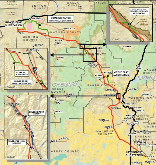 2 Oregon transmission line projects fast tracked by energy department