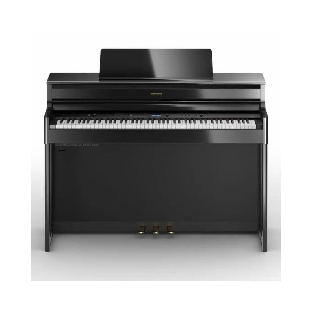 Roland HP704 PE Digital Piano (Polished Ebony) DJ Corner