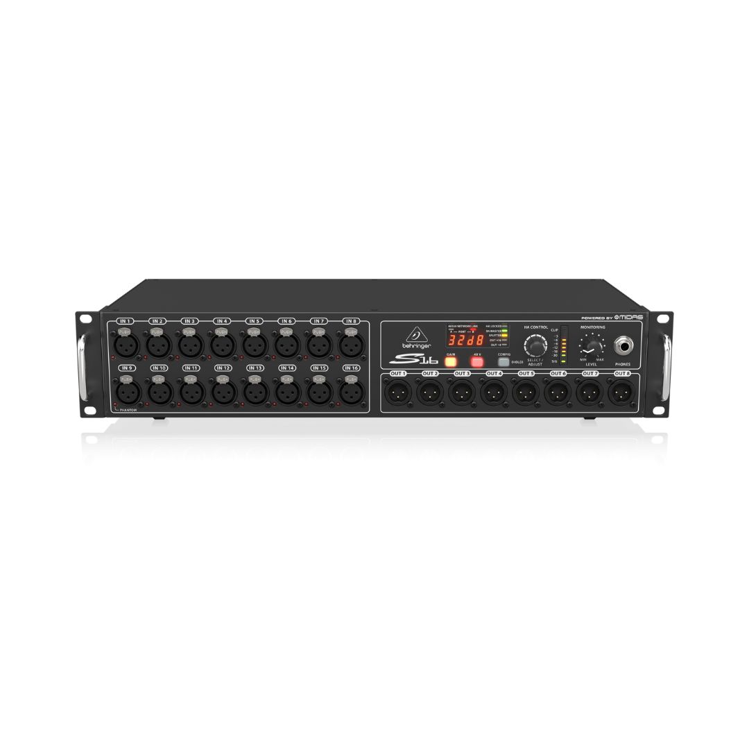 Behringer S16 16Input / 8Output Digital Stage Box DJ Corner