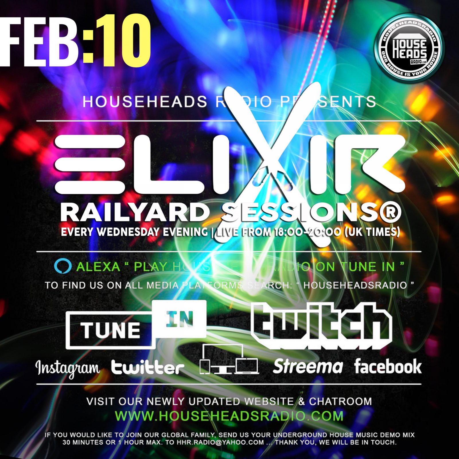 Bitte hinschauen Organ Aussprechen house heads uk radio groß