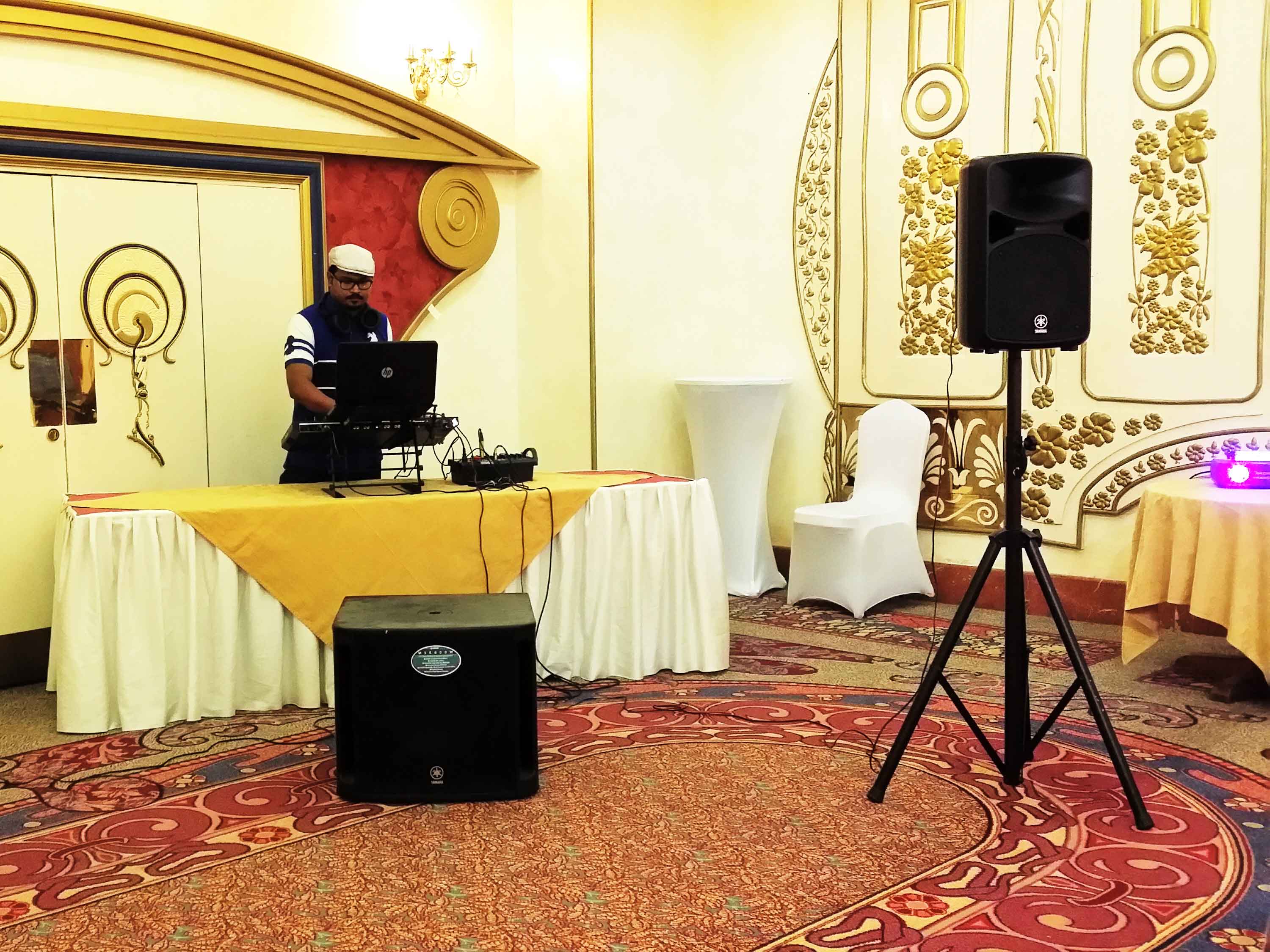 DJHash2 DJ for Hire Lights and sounds rental services in Dubai, UAE