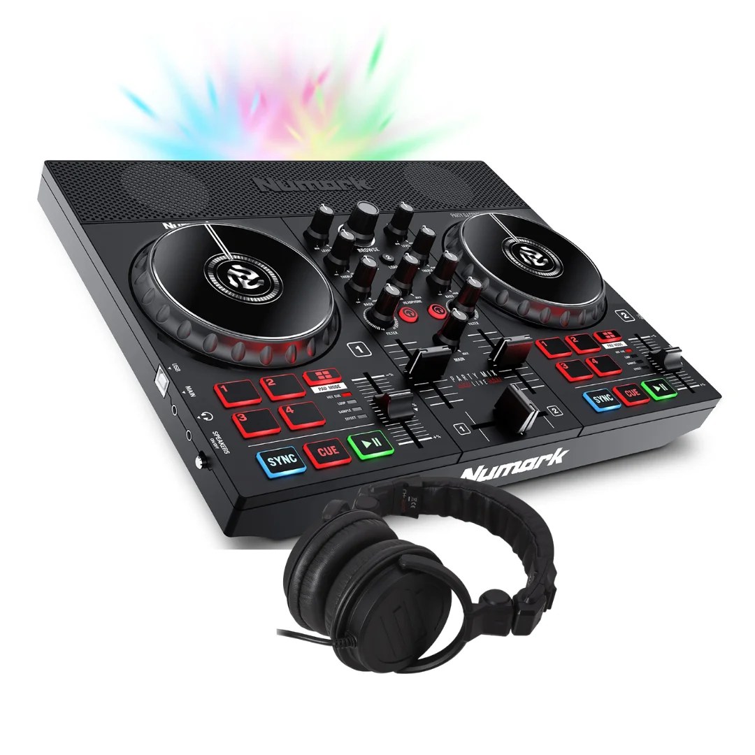 Numark Party Mix Live Bundle with DJ Headphones DJ LAB Lebanon