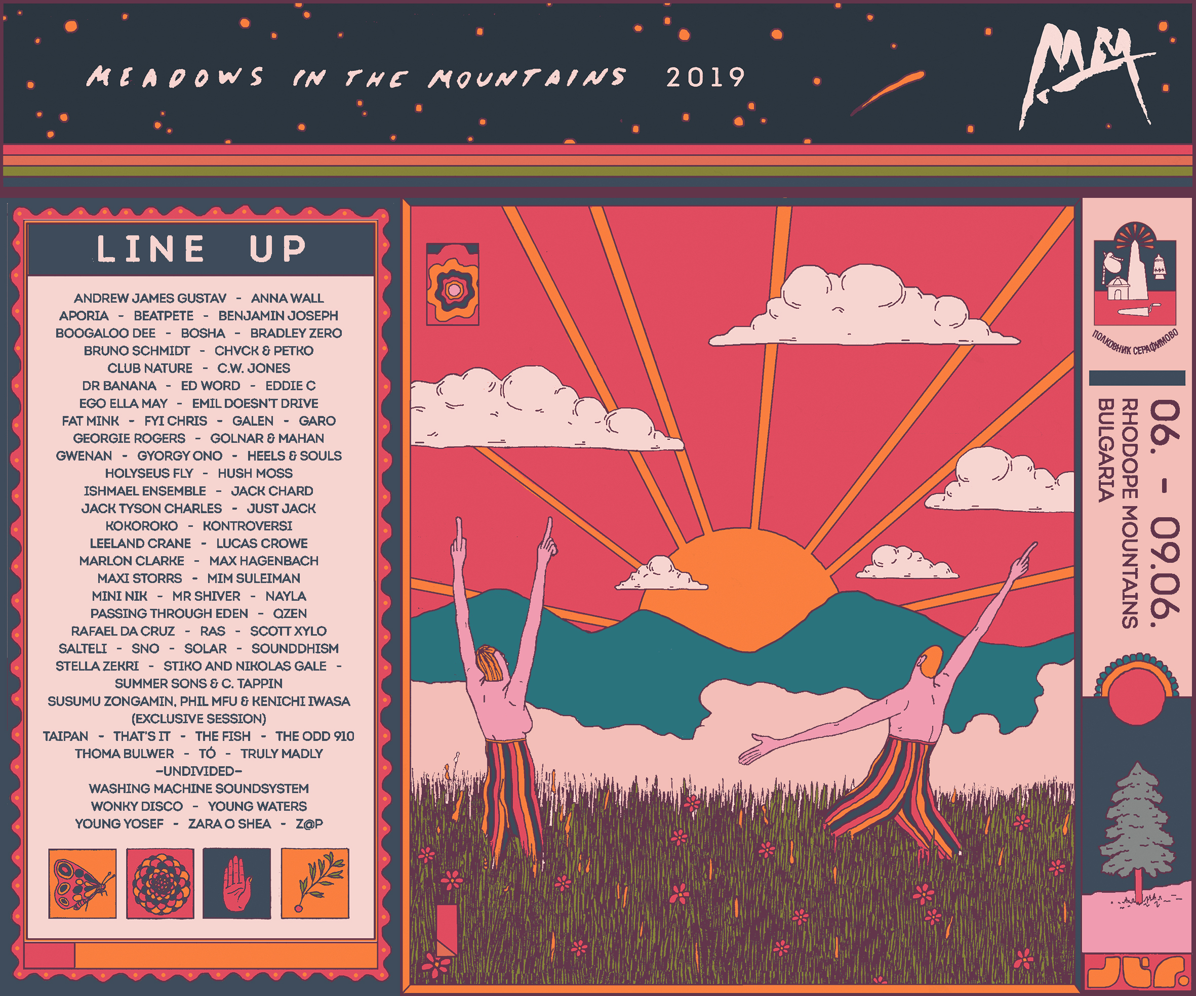 Meadows in the Mountains locks full lineup with Bradley Zero, Gwenan
