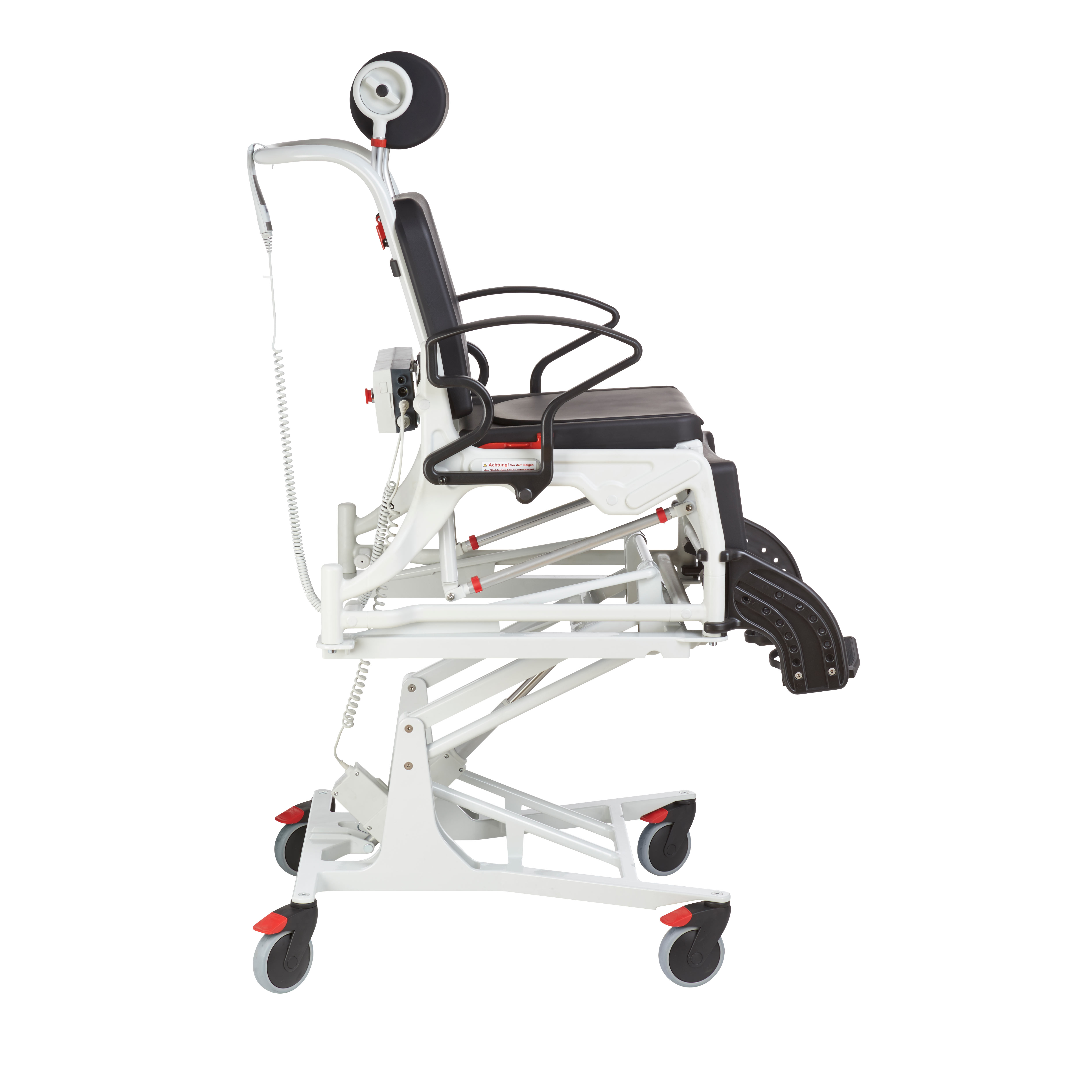 Rebotec Multi Lift and Tilt Power Commode Shower Chair