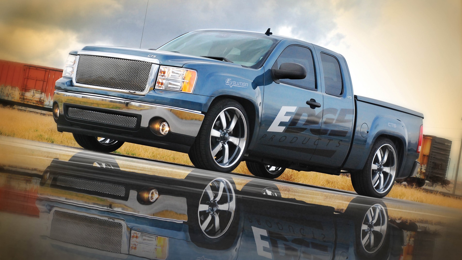 Edge 2008 SEMA Silverado - DJM Suspension