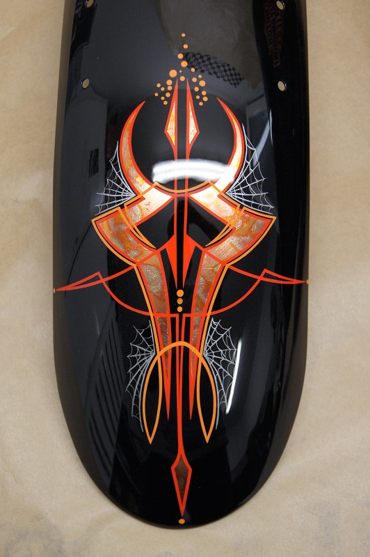 PINSTRIPING MOTORCYCLES PORTFOLIO Djoce Custom Paint