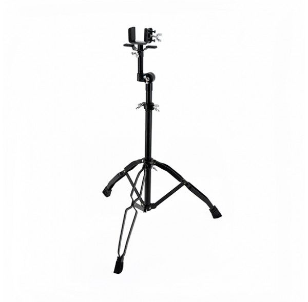 Double base bongo stand Roots percussions. Quick and secure setup