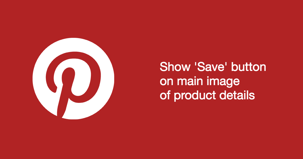 Pinterest Save Button