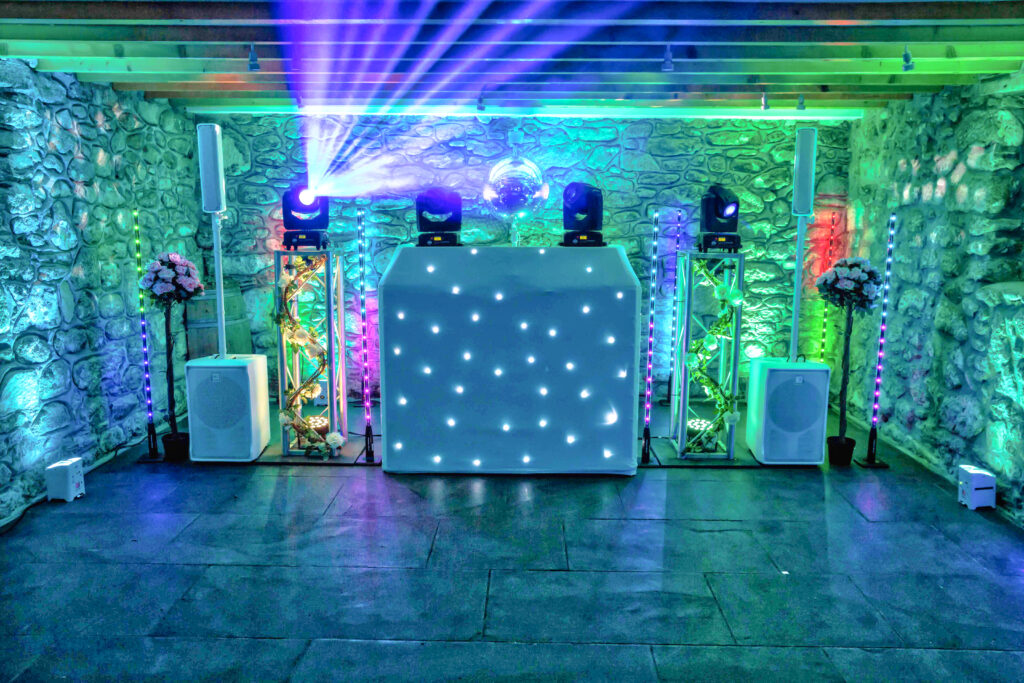 We have 6 DJ Booths to choose from Sept 2020 DJ Services Cornwall