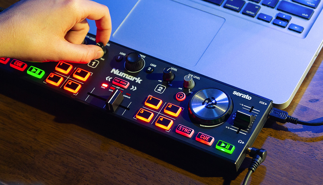 DJ2GO2 Touch Numark Updates Portable DJ Controller With Capacitive Jog