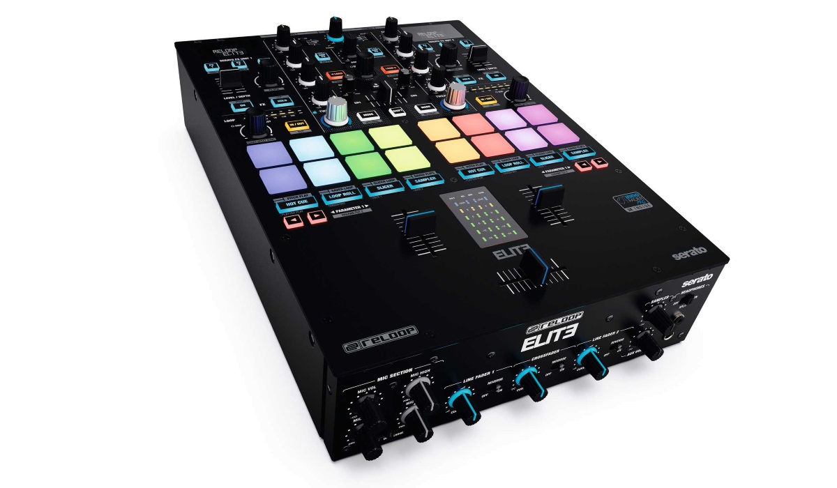 Reloop Launches ELITE, 2 Channel Performance Mixer For Serato DJ Pro