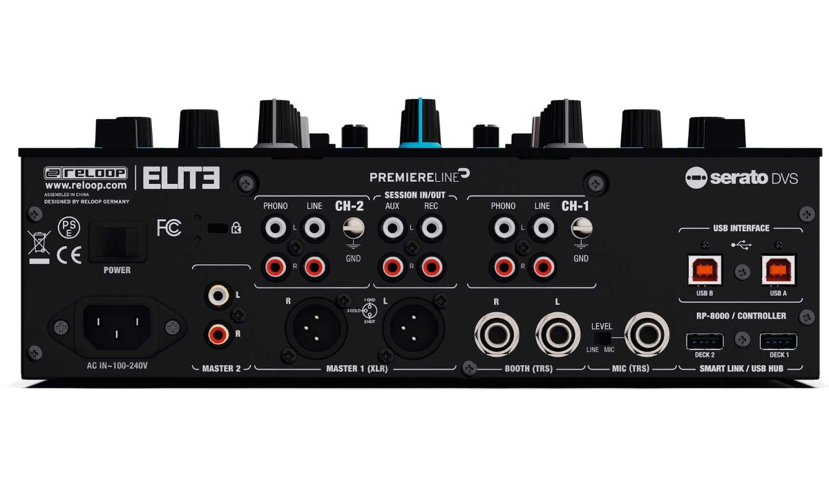 Reloop Launches ELITE, 2 Channel Performance Mixer For Serato DJ Pro