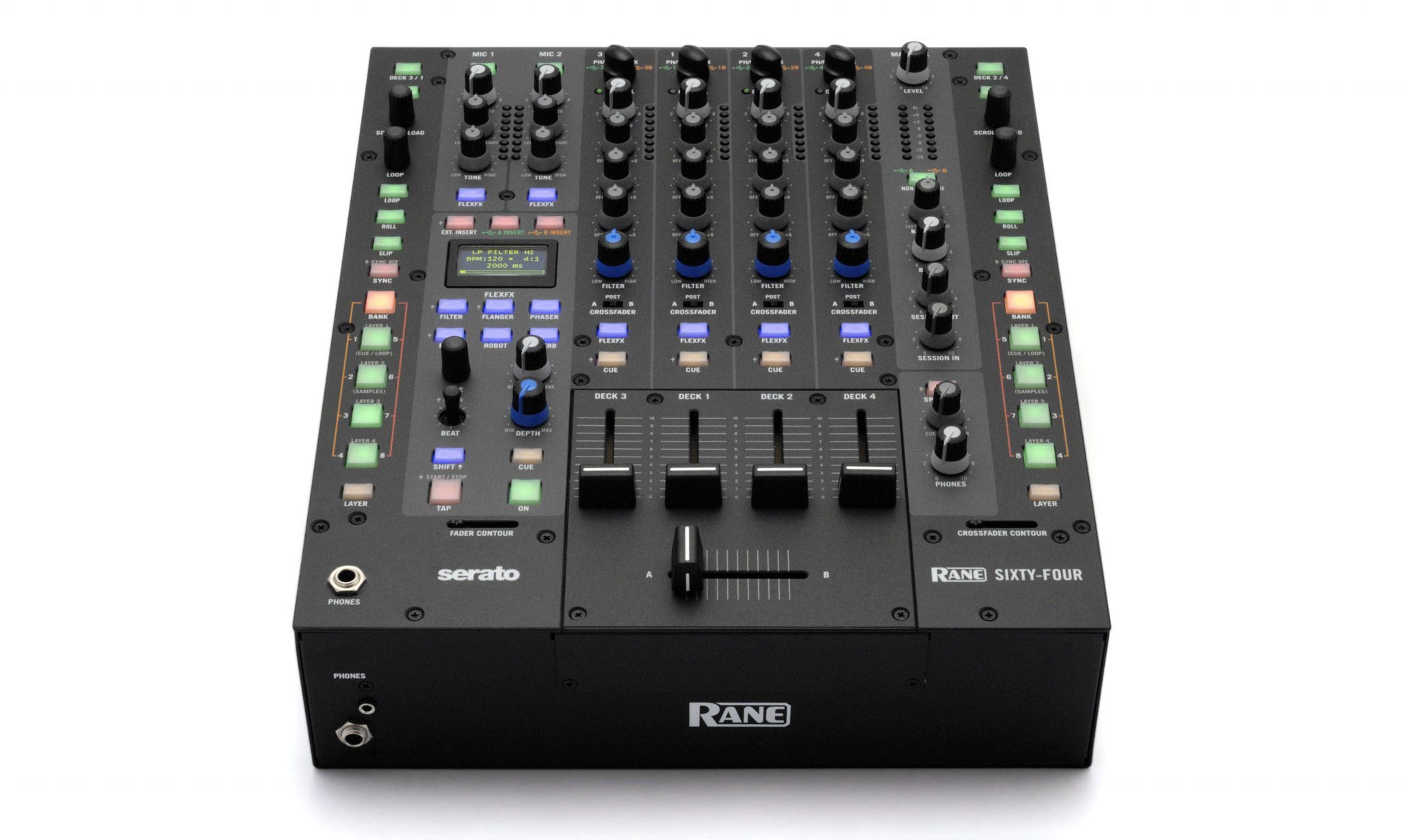 And finally, the new Rane Sixty Four DJWORX