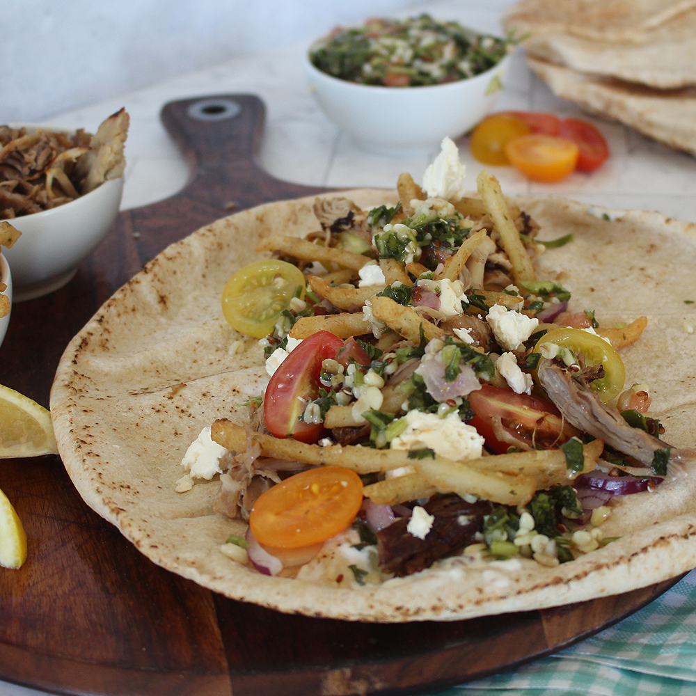 Pulled Pork Gyros SunPork Fresh Foods