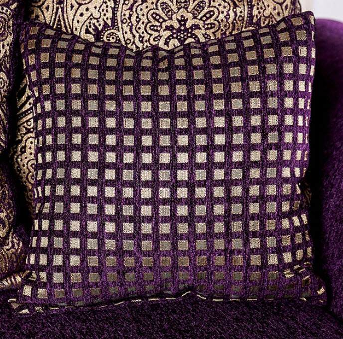 Casilda Royal Purple Sofa