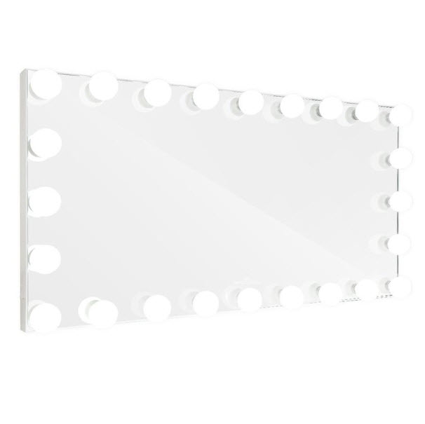 Hollywood Glow® Panorama Extra Wide Wall Mount Vanity Mirror