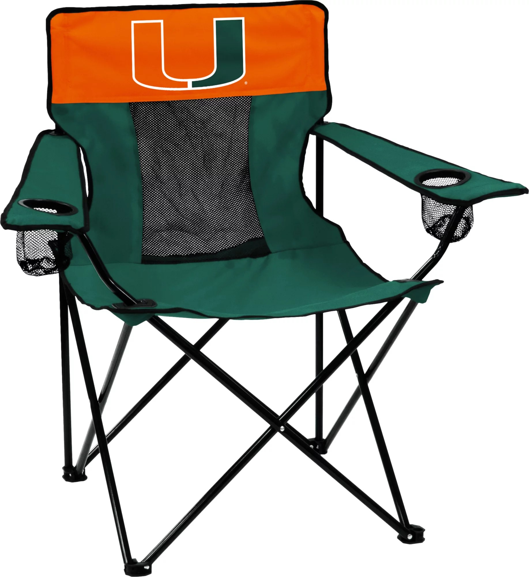 Logo Brands Miami Hurricanes Elite Chair Dick's Sporting Goods