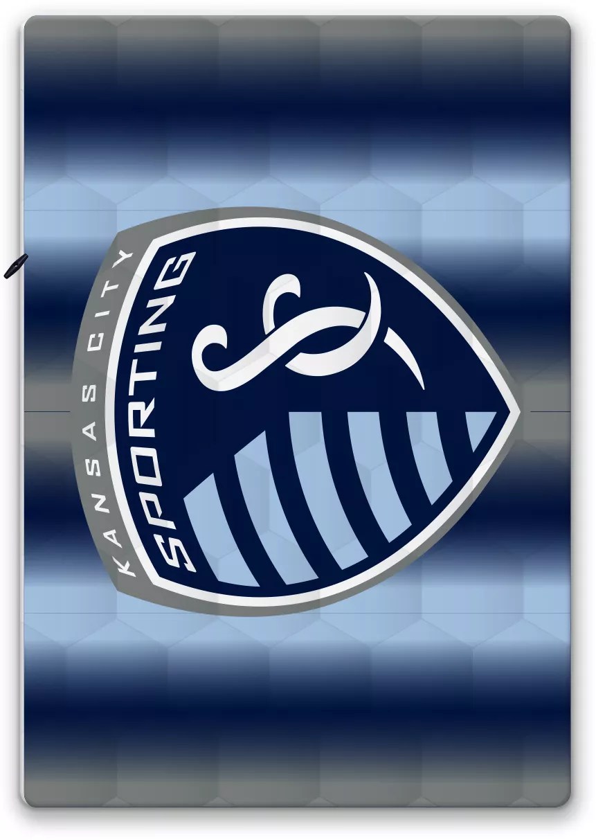 Pegasus Sports Sporting Kansas City Ombre Striped Blanket Dick's
