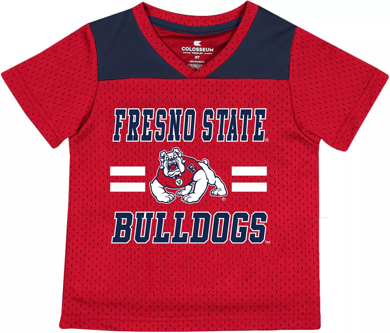 Colosseum Toddler Fresno State Bulldogs Cardinal KaBootIt Jersey