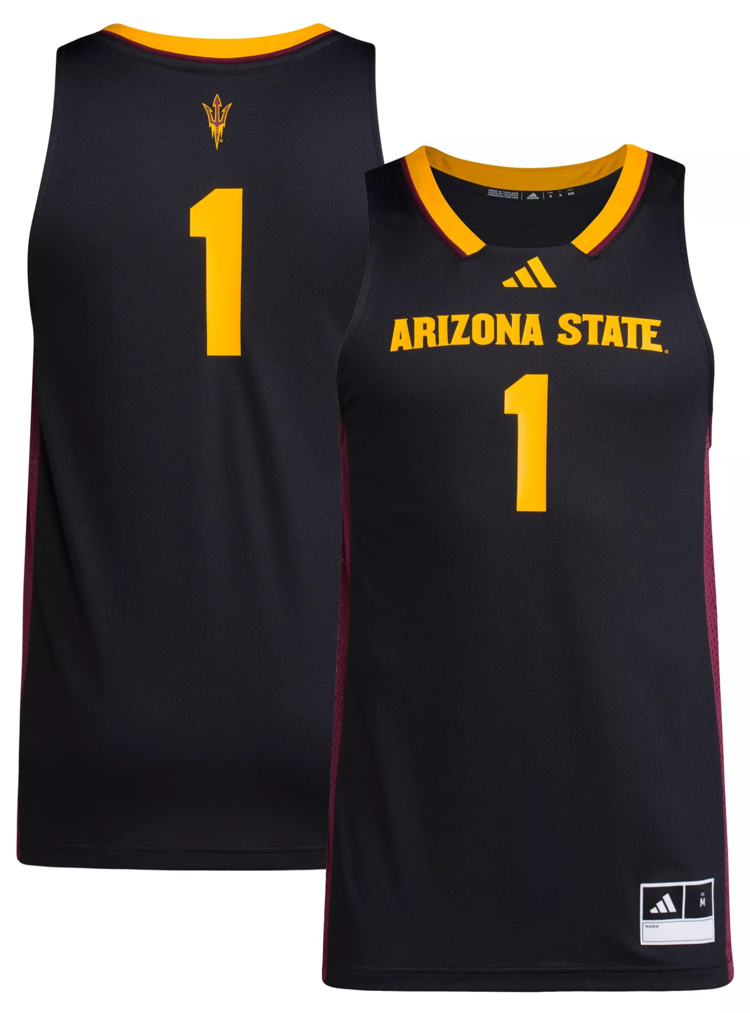 adidas Men's Arizona State Sun Devils Black Swingman Jersey Dick's