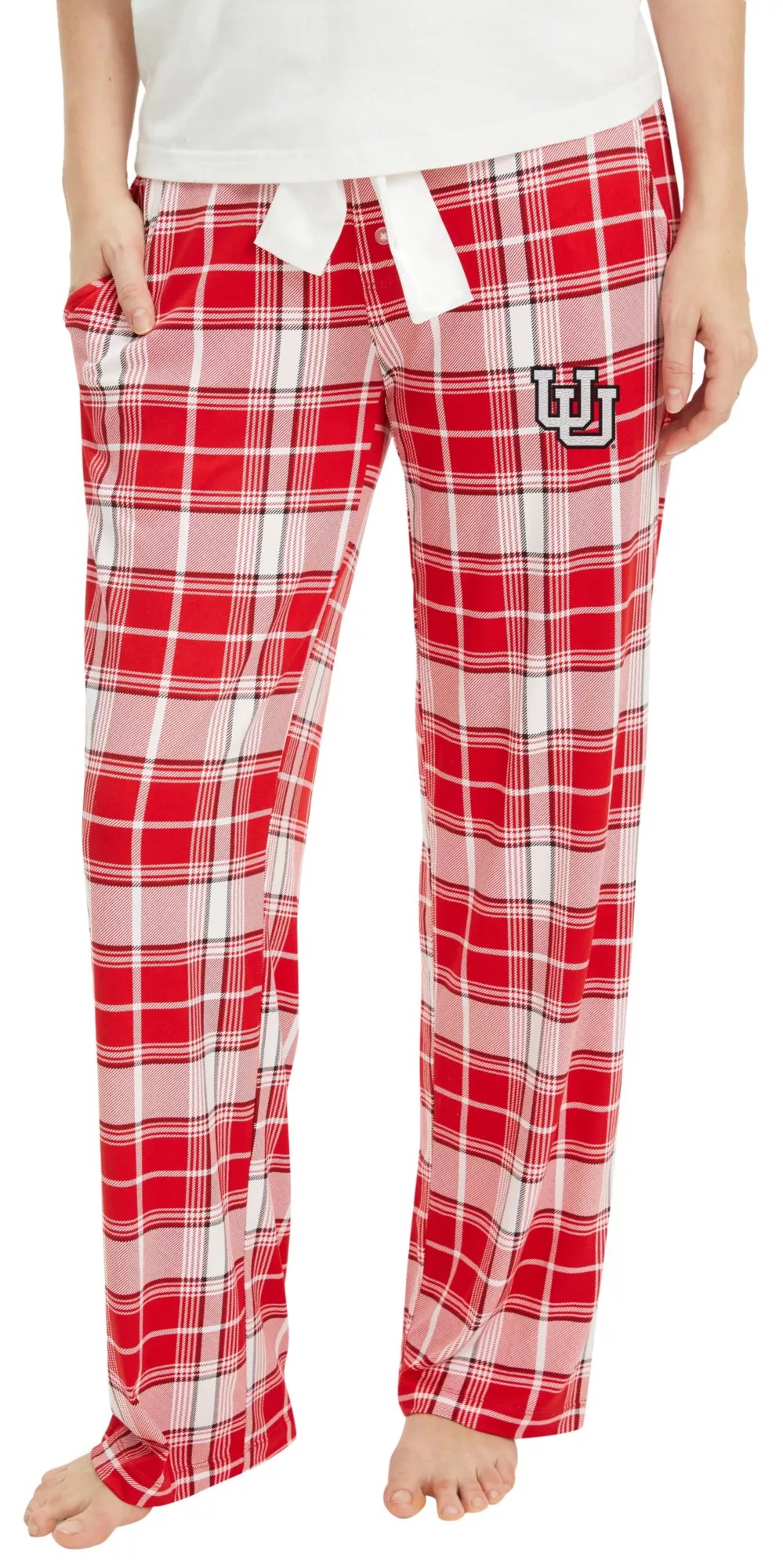 College Concepts Women's Utah Utes Plaid Ashford Flannel Pants Dick's