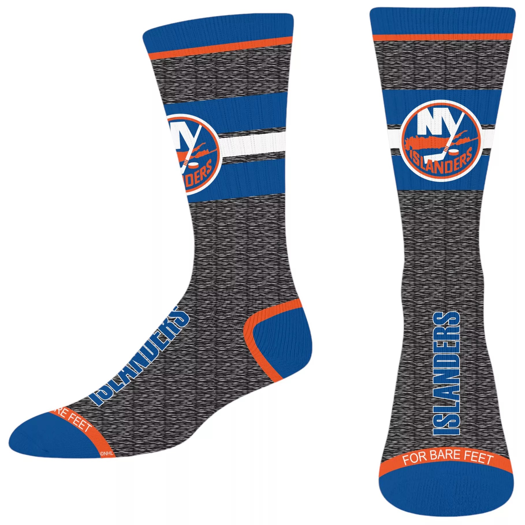 For Bare Feet Adult New York Islanders Spotlight Socks Dick's Sporting Goods