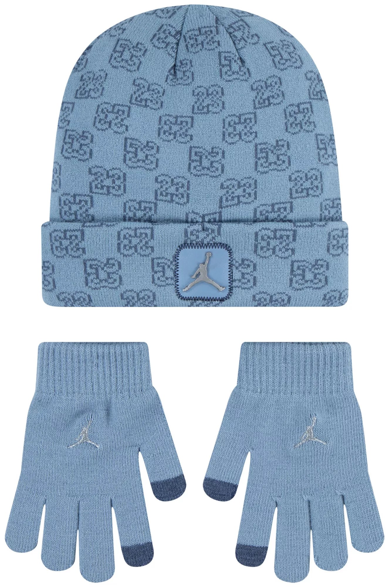 Jordan Kids' Monogram Beanie & Gloves Set Dick's Sporting Goods