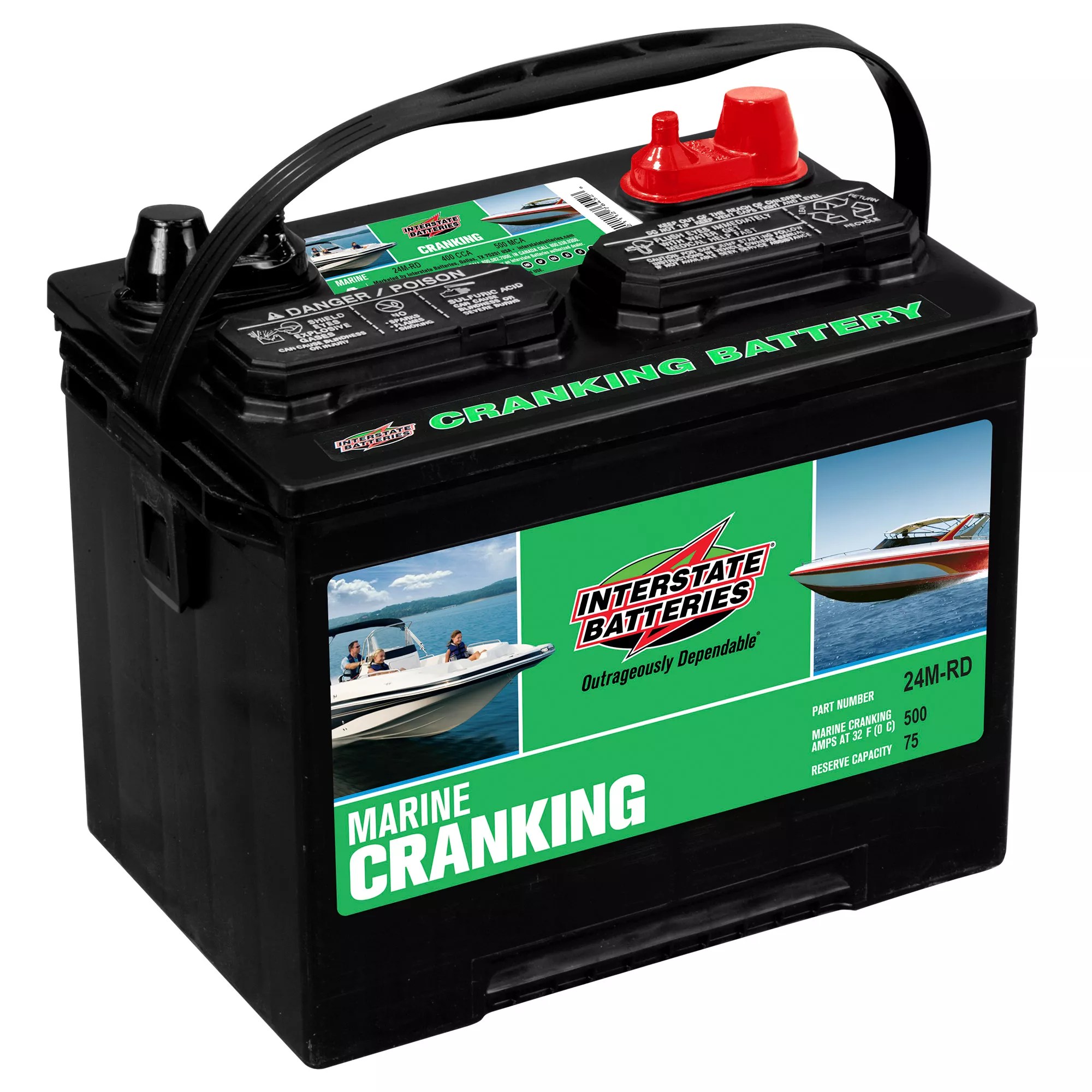 Interstate Batteries 24MRD Marine Cranking Battery Publiclands
