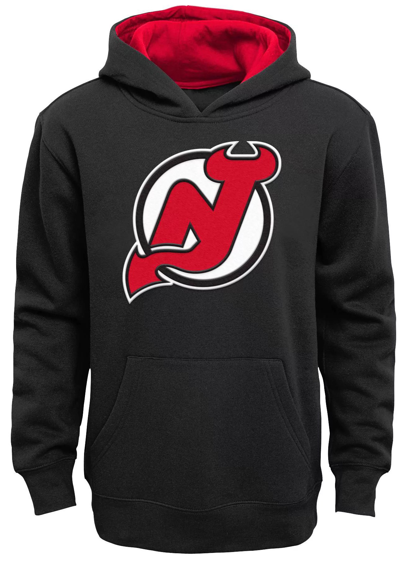 NHL Youth New Jersey Devils Prime Logo Black Pullover Hoodie Dick's