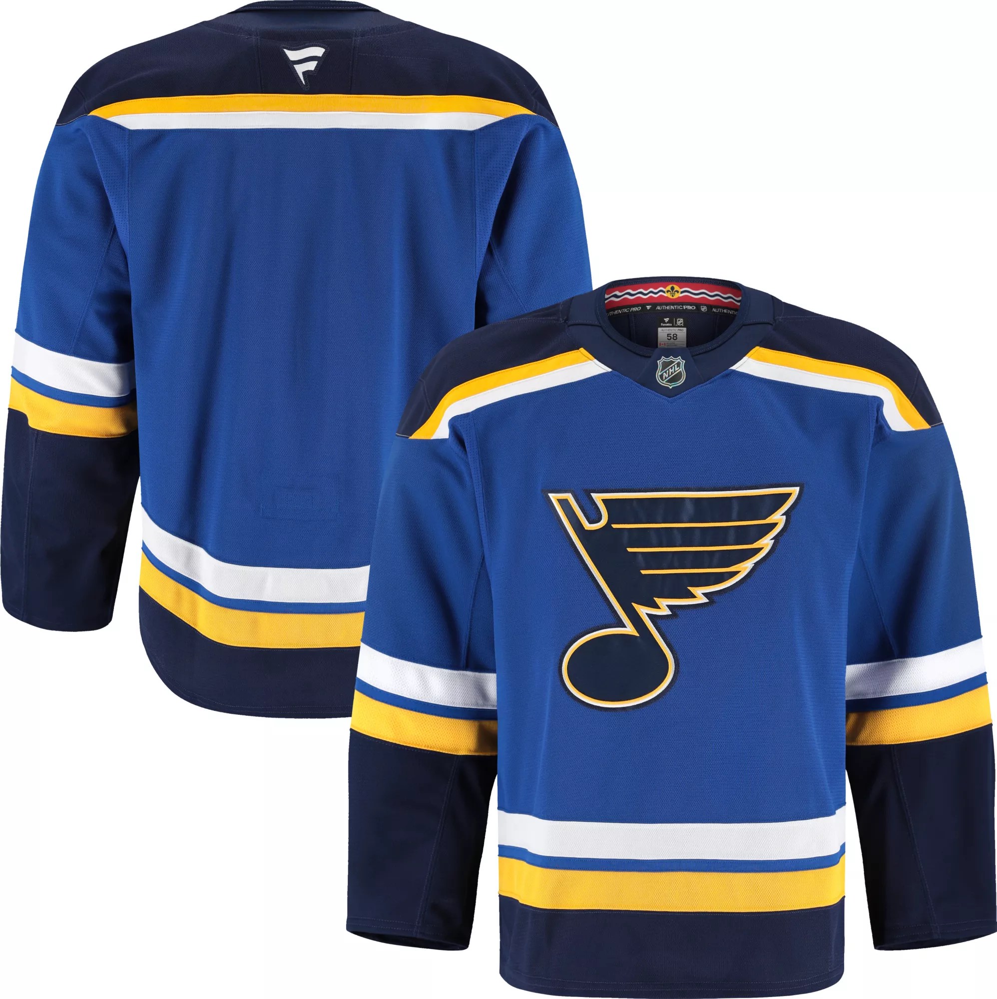 NHL Men's St. Louis Blues 20242025 Premium Home Authentic Jersey