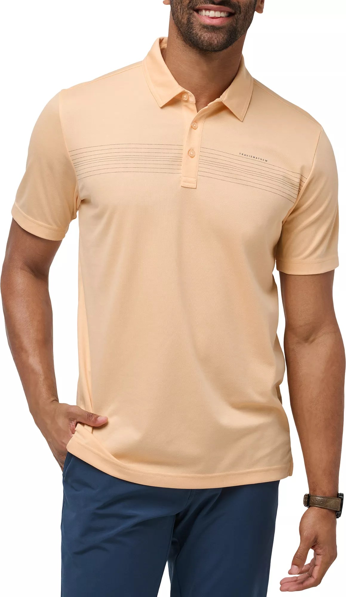 TravisMathew Men's Cliff Diver Golf Polo Dick's Sporting Goods