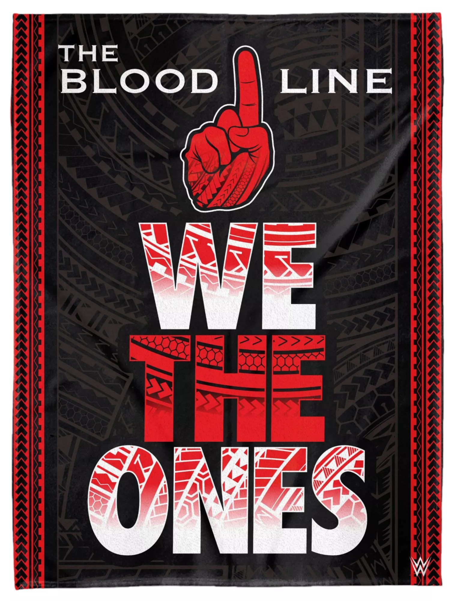 Uncanny Brands WWE Bloodline Blanket Dick's Sporting Goods