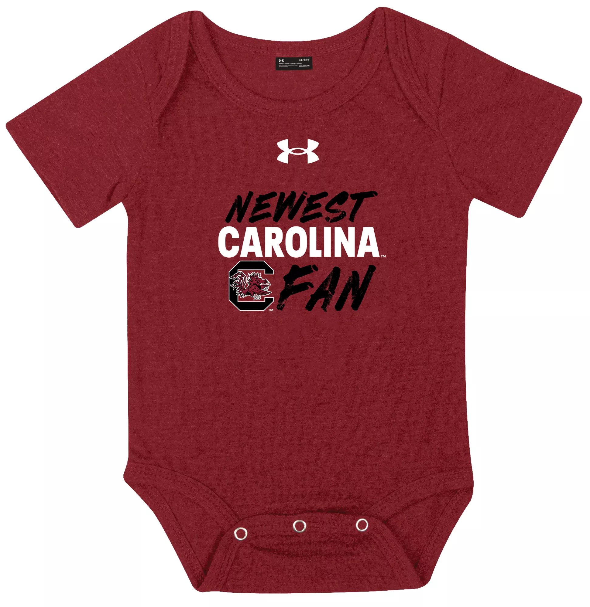 Under Armour Infant South Carolina Gamecocks Cardinal Creeper Dick's