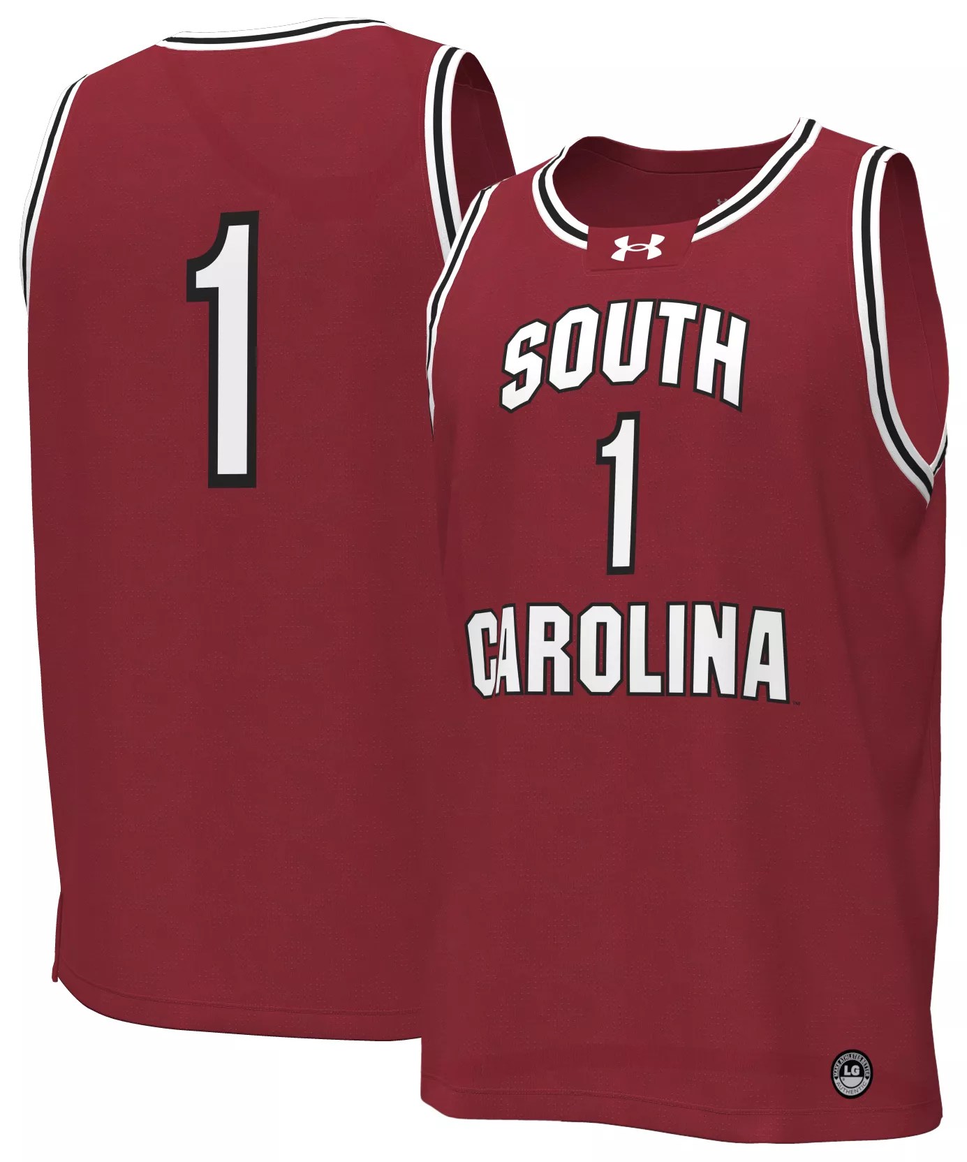Under Armour Men's South Carolina Gamecocks Cardinal Replica Basketball