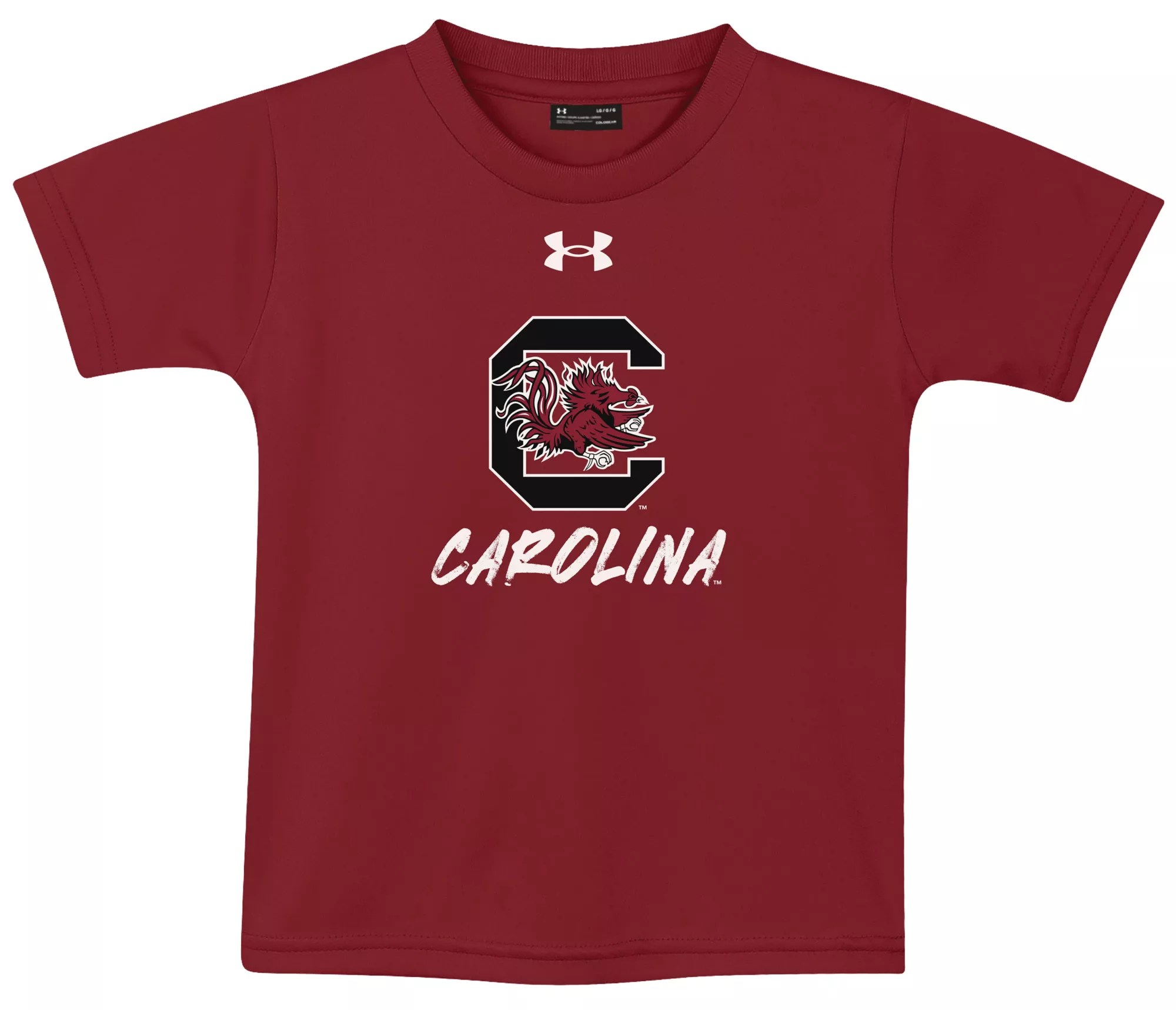 Under Armour Toddler South Carolina Gamecocks Cardinal Mascot TShirt