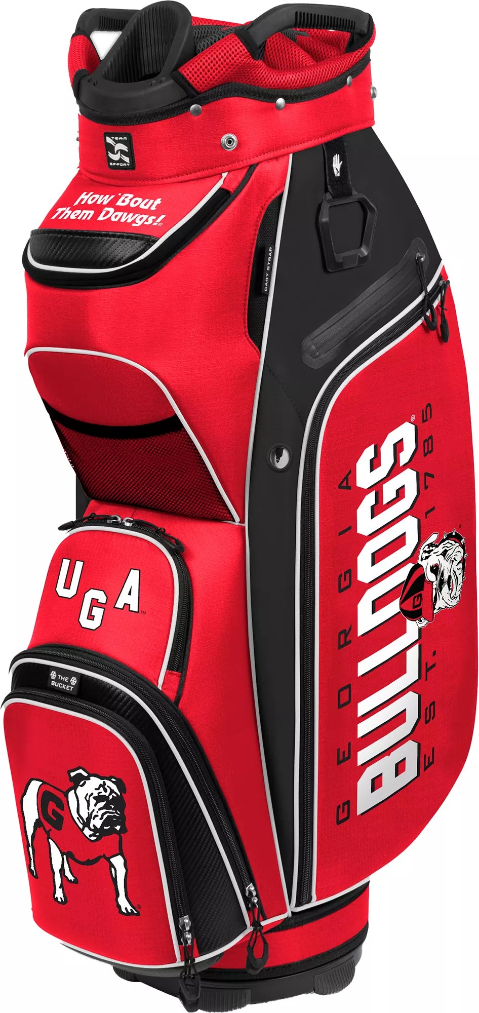 Team Effort Bulldogs Bucket III Limited Edition Cooler Cart Bag