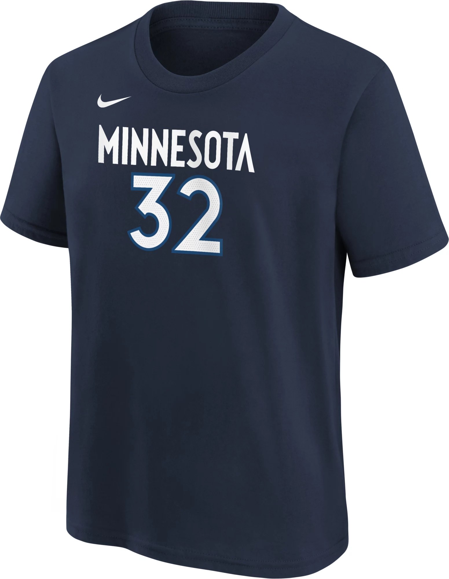 Nike Youth Minnesota Timberwolves KarlAnthony Towns 32 Navy TShirt