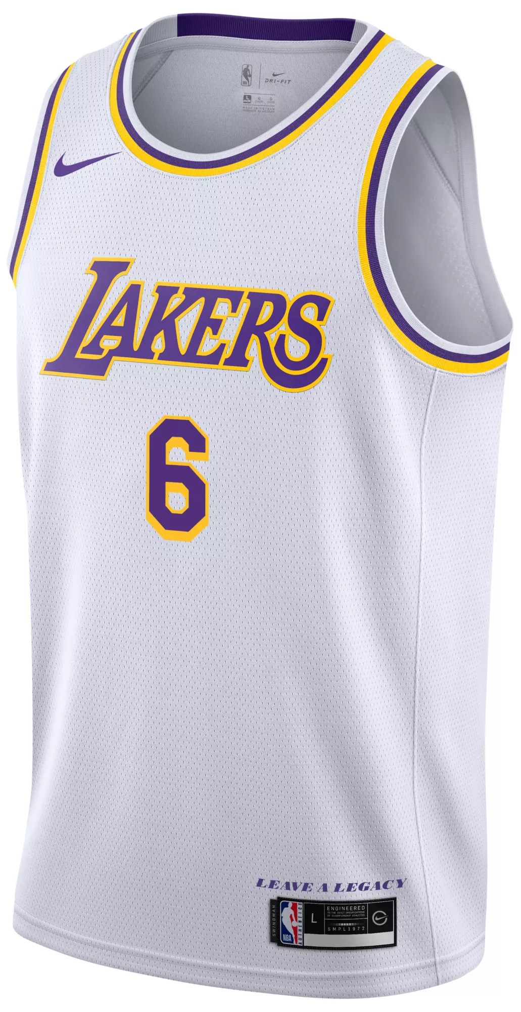 Nike Youth Los Angeles Lakers LeBron James 23 Association Jersey