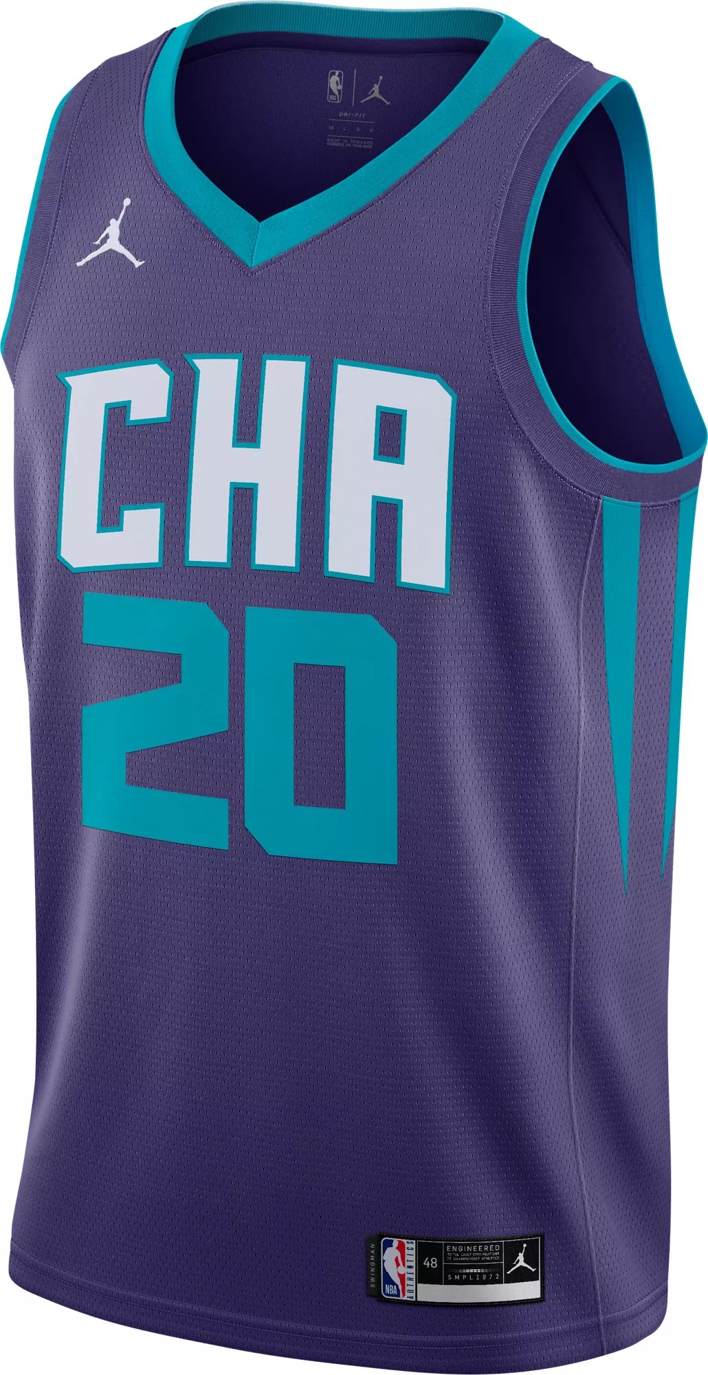 Jordan Men's Charlotte LaMelo Ball 2 White DriFit Association