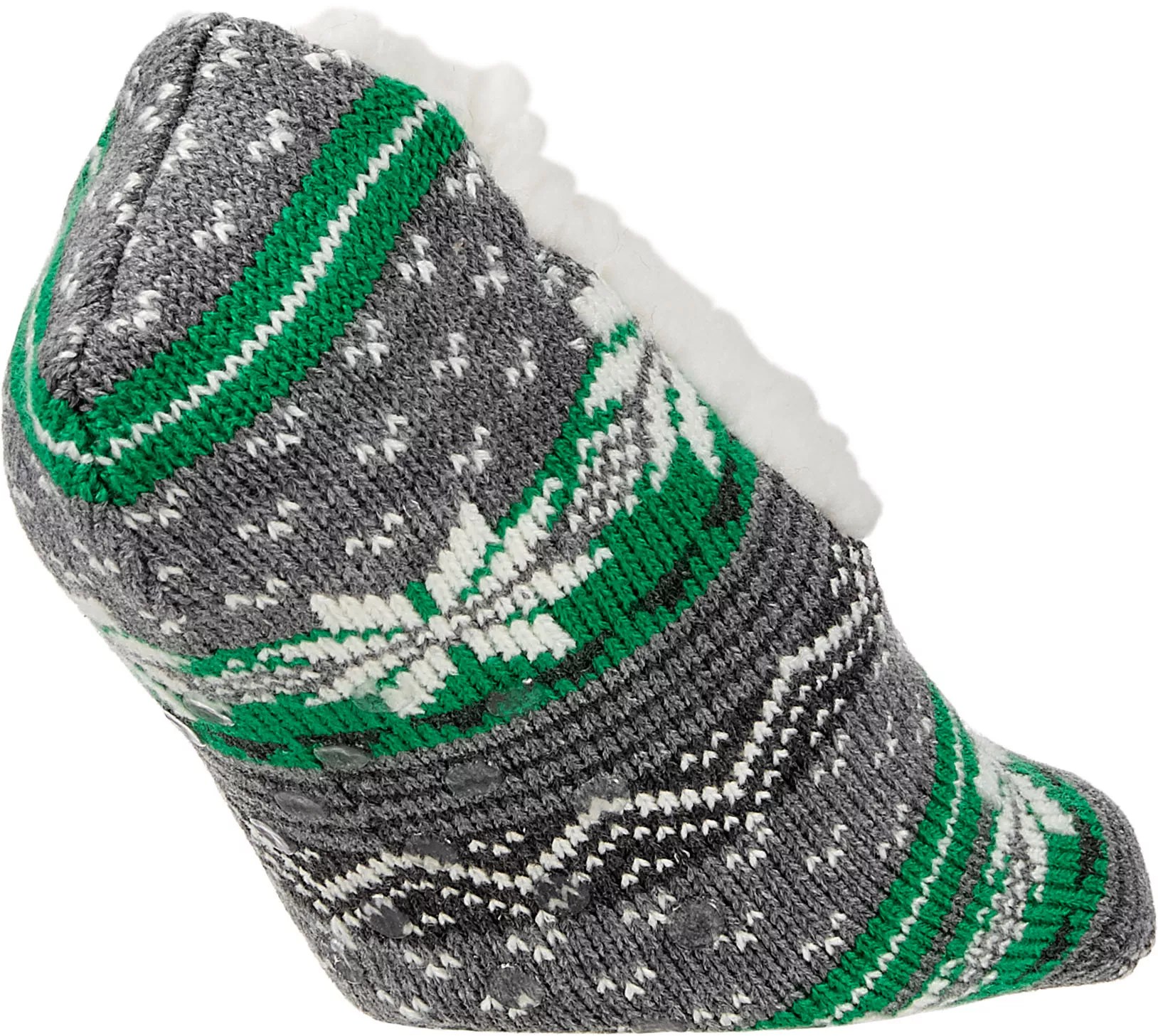 Field & Stream Women's Cozy Cabin Nordic Stripe Slipper Socks Big