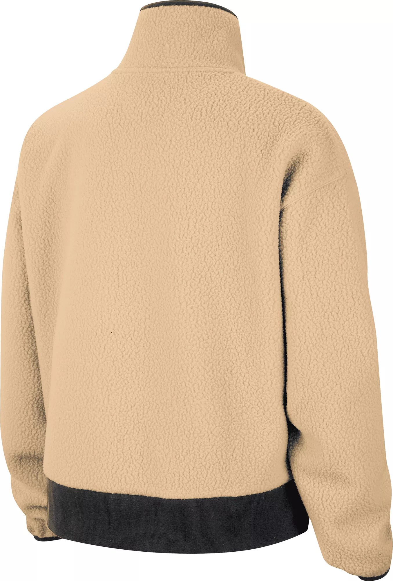 Nike Women's North Carolina Tar Heels Tan/Black Swoosh Fly Fleece