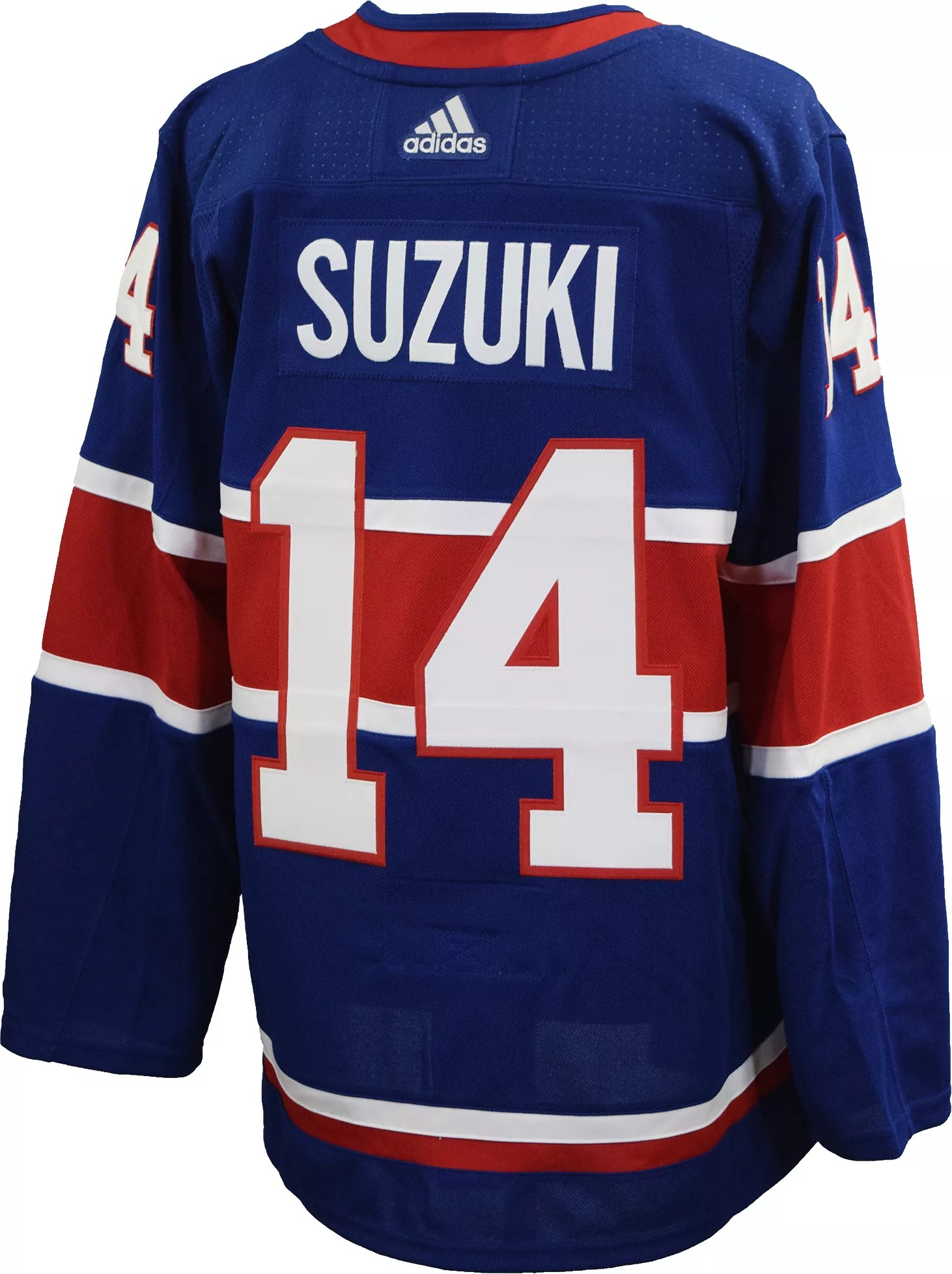 Montreal Canadiens Blue Jersey : adidas Men's Montreal Canadiens Nike Suzuki #14 Reverse ...